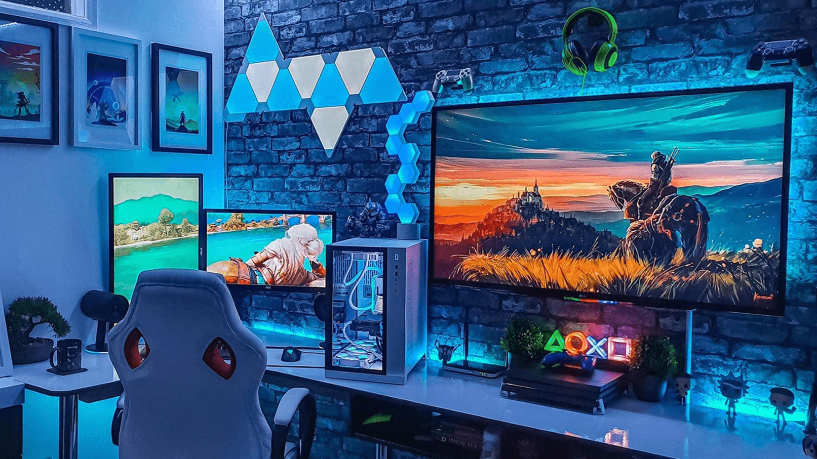 Reach the next level with these gaming room decoration ideas!